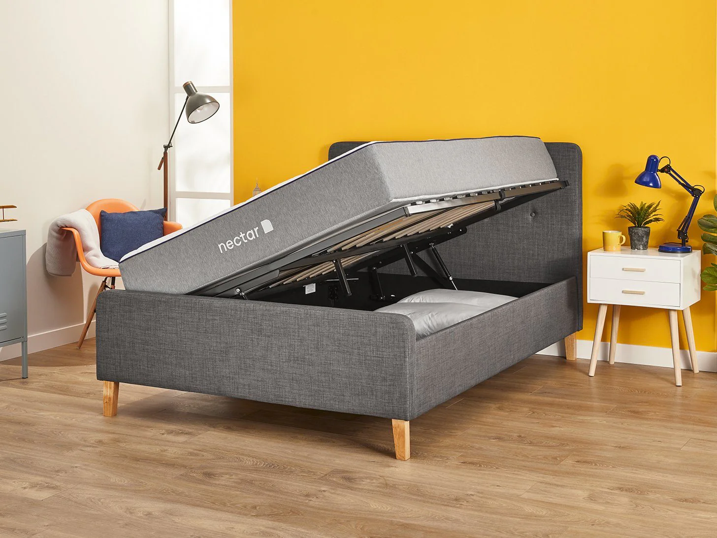 Nectar Ottoman Storage Bed - Image 4