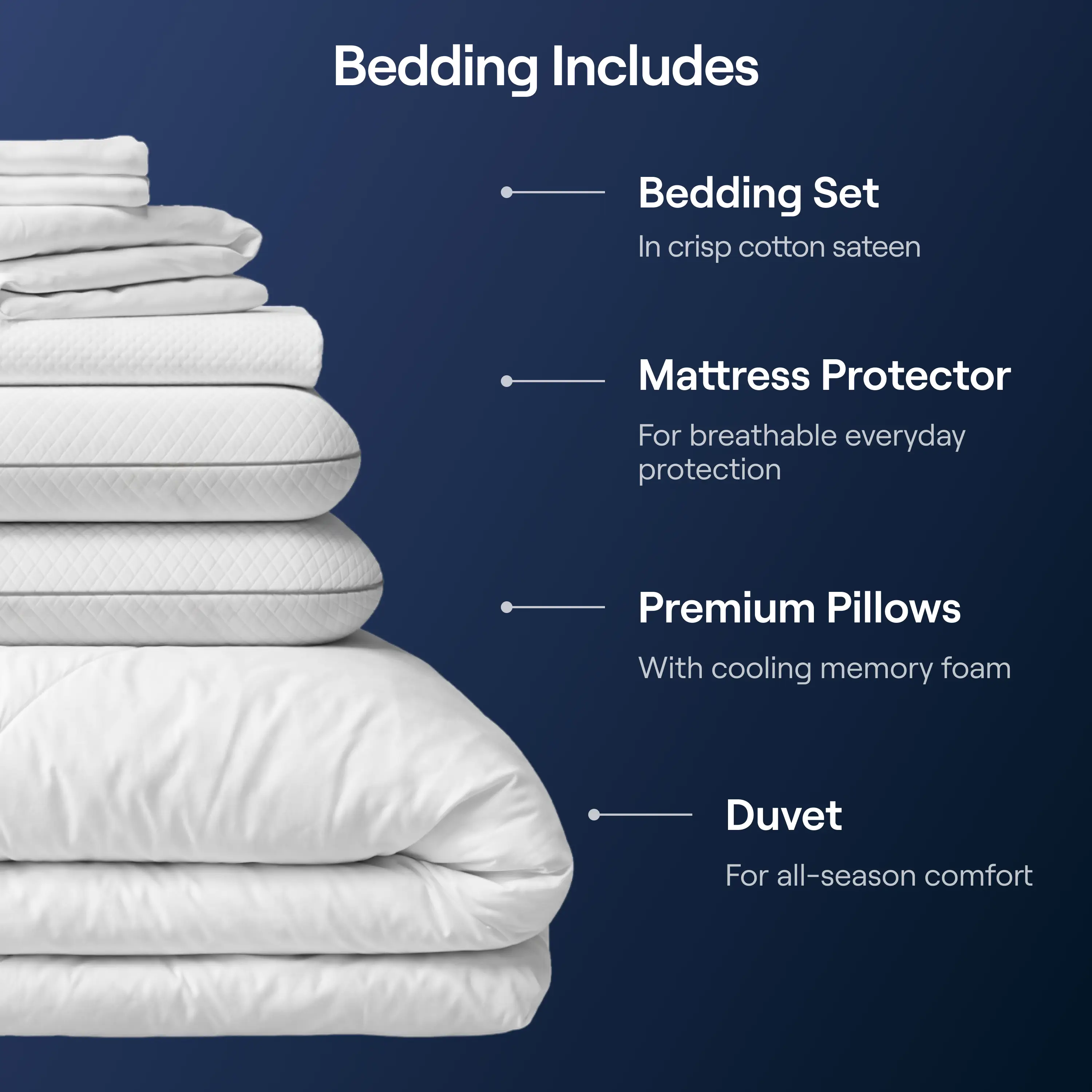 Nectar Classic Hybrid Bedroom Bundle - Single - Image 4