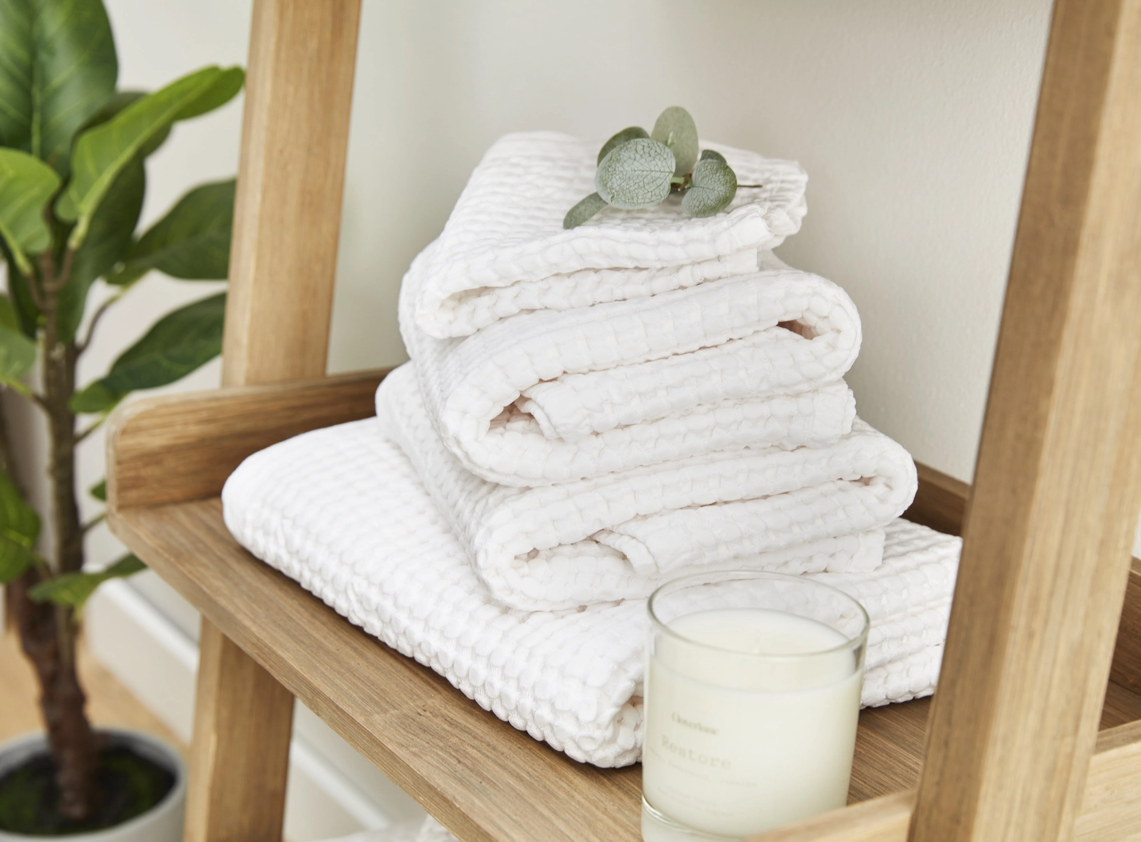 Waffle Bath Sheet - Image 3